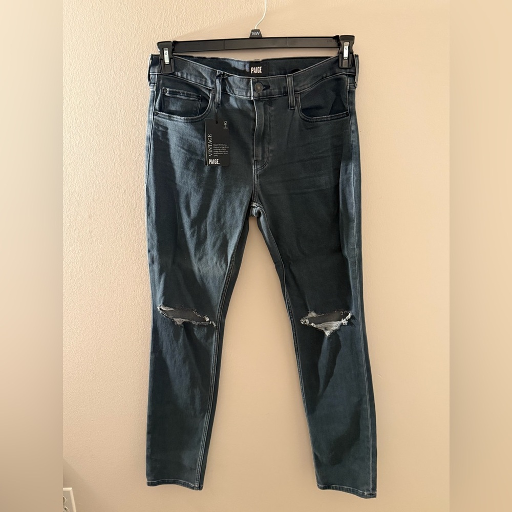 PAIGE Men's Distressed Slim Jeans